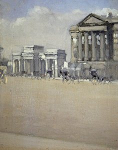 Hyde Park Corner, um 1892 von William Evelyn Osbourne