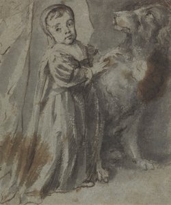 Karl II. als Kind von William Faithorne