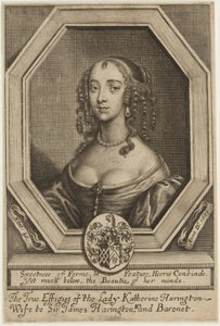 Lady Katherine Harrington von William Faithorne