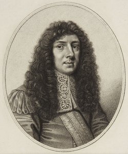 Porträt von John Aubrey von William Faithorne