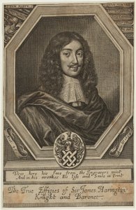 Sir James Harrington, Baronet von William Faithorne