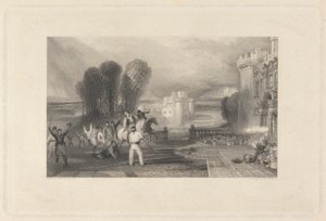Mannering, Hazlewood und Schmuggler von William Finden