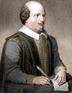 William Shakespeare, englischer Dichter und Dramatiker, 1820 von William Finden