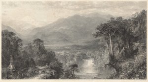 Das Herz der Anden von William Forrest, after Frederic Edwin Church