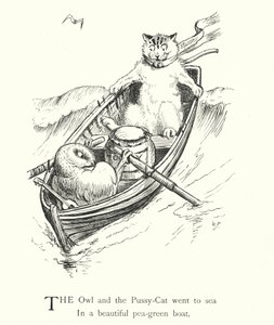 Die Eule und die Katze