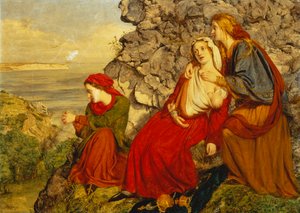 Ein Einfall der Dänen: Sächsische Frauen beobachten den Konflikt von William Gale
