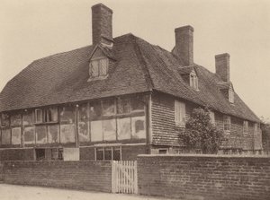 In der Northbridge Street, in der Nähe von Robertsbridge, Sussex von William Galsworthy Davie