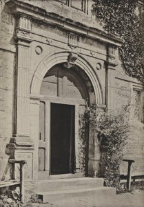 Tür, Sackville College, East Grinstead von William Galsworthy Davie