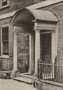 Tür, The Close, Salisbury, Wilts von William Galsworthy Davie