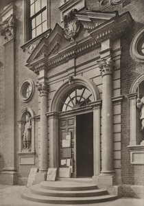 Türöffnung, The Guildhall, Worcester von William Galsworthy Davie
