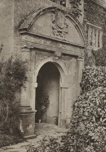 Tür, The Manor, Upper Swell, Gloucestershire von William Galsworthy Davie