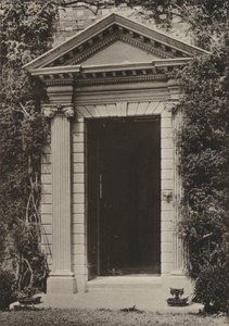 Türöffnung, Das Pfarrhaus, Hailsham, Sussex von William Galsworthy Davie