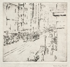 Die Allee von William George Reindel