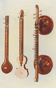 Musikinstrumente: Sitars und Vina