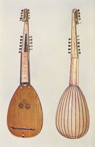 Musikinstrumente: Theorbo