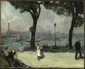 East River Park von William Glackens
