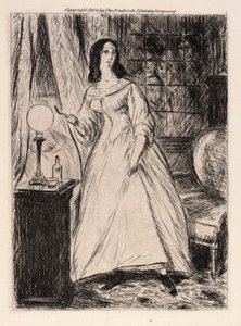 Ja, gute Mama, ja - ich werde deinen Silberlöffel einschließen von William Glackens