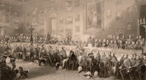 Das Waterloo-Bankett im Aspley House, 18. Juni 1836