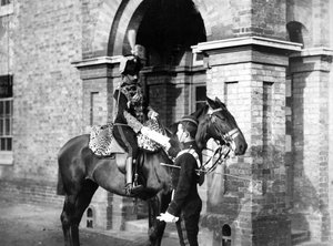 Offizier der 3. Husaren, ca. 1890er