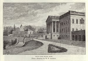 Pior Park House in Bath von William Grylls Addison