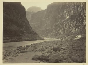 Colorado River, Mündung des Kanab Wash, Blick nach Westen