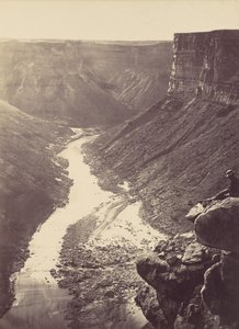 Grand Canyon, Colorado River, in der Nähe von Paria Creek, Blick nach Westen, 1872