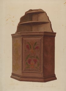 Eckschrank von William H Edwards