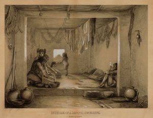 Innenraum einer Hopi-Wohnung