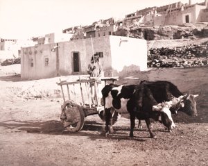Der alte Carreta, Laguna, New Mexico
