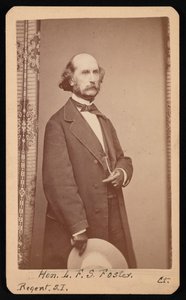 Porträt von LaFayette Sabine Foster 1806-1880 von William H Jennings