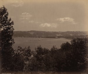 Cayuga-See in Richtung Ithaca