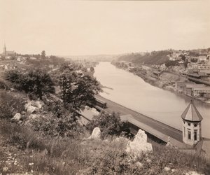 Lehigh Valley von Piccadilly Hill, für die Lehigh Valley Railroad von William H. Rau