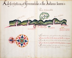 Eine Beschreibung von Guamalula und der Indianerstadt
