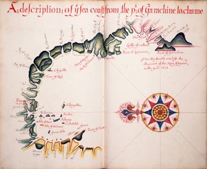 Beschreibung der Küste von Garachine bis Chame von William Hack