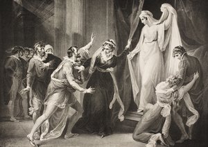 Eine Kapelle in Paulinas Haus, Akt V, Szene III, aus 