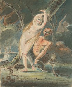 Amymone mit einem lüsternen Satyr, 1770-80