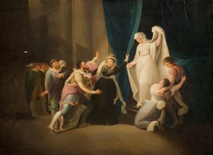 Szene aus Shakespeares Ein Wintermärchen, 1770-1800