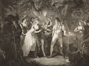 Der Wald, Akt V, Szene IV, aus 