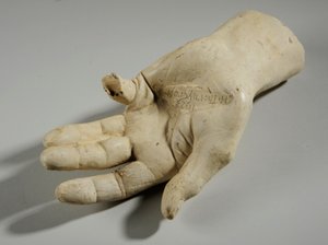 Abguss einer Hand von William Hamo Thornycroft