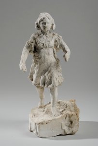Modell für Figur eines laufenden Mädchens von William Hamo Thornycroft