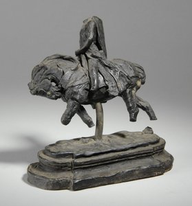 Modell für eine Reiterstatue von Edward I, ca. 1893 von William Hamo Thornycroft