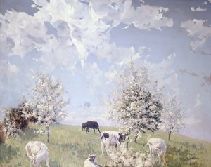 Die Birne, die Schlehe und der Frühling