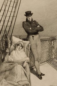 Ohne Titel (Paar auf dem Deck eines Schiffes)