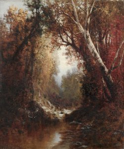 Herbstszene in den Adirondacks, 1877