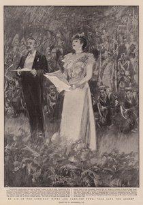 Zur Unterstützung des Fonds für Offiziersfrauen und -familien, Gott schütze die Königin von William Hatherell