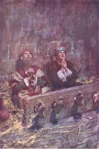 Paulus und Silas im Gefängnis, aus Die Bibelgeschichte, veröffentlicht von Hodder & Stoughton, ca. 1930
