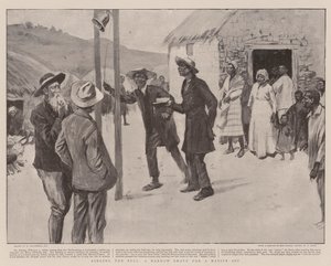 Die Glocke läuten, eine knappe Rettung für einen einheimischen Spion von William Hatherell