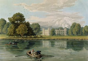 Sion House, graviert von Robert Havell, 1815 (Farbstich)