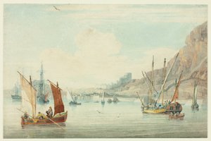Blick auf den Tejo von William Havell