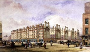 Arbeiterwohnungen, Petticoat Square, London von William Haywood